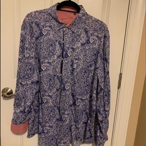 Arnold Zimberg Button Down Contrast Cuff XL